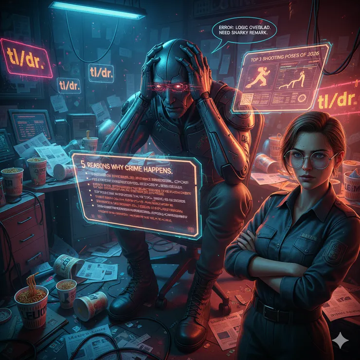 被廢話塞爆而崩潰的艾力克斯