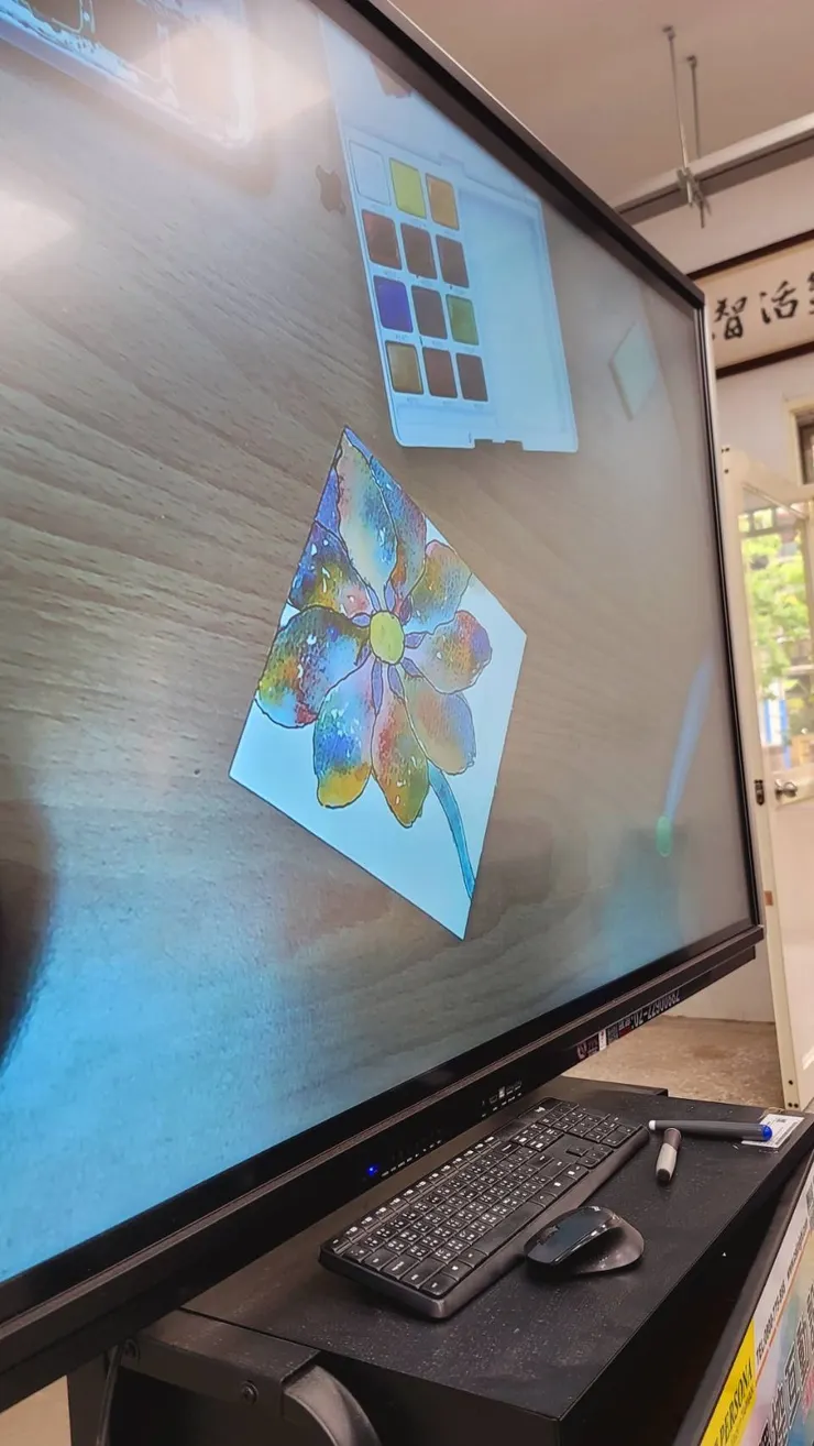 超級大電腦的螢幕