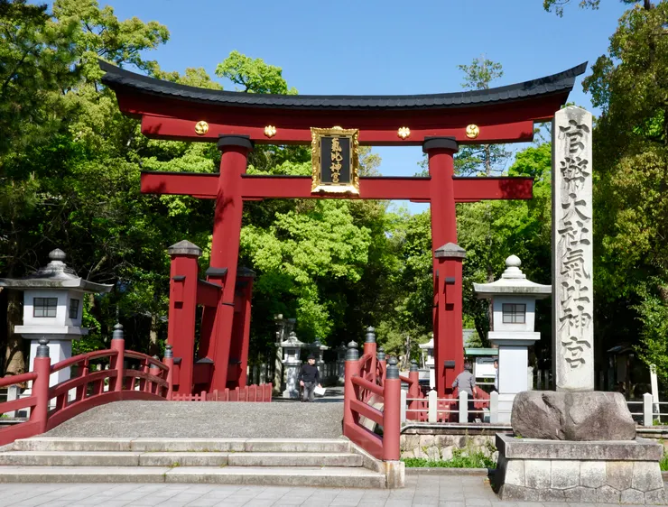 在敦賀市的氣比神宮