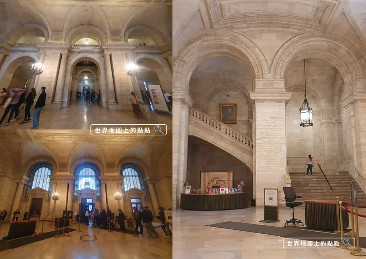紐約公共圖書館內部建築設計