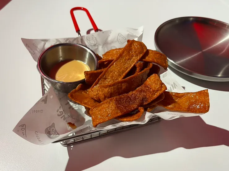 炸魚板片(辣味美奶滋)