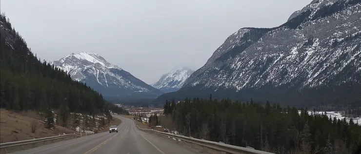 艾伯塔40號公路沿途風景
