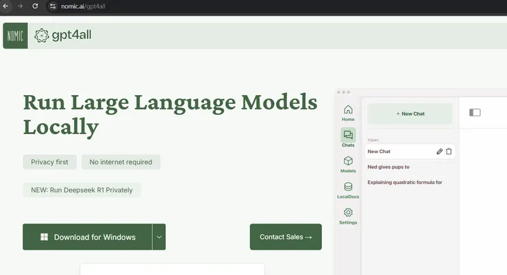 到官網首頁進行下載