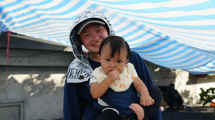 佛祖街46巷年紀最小的志工