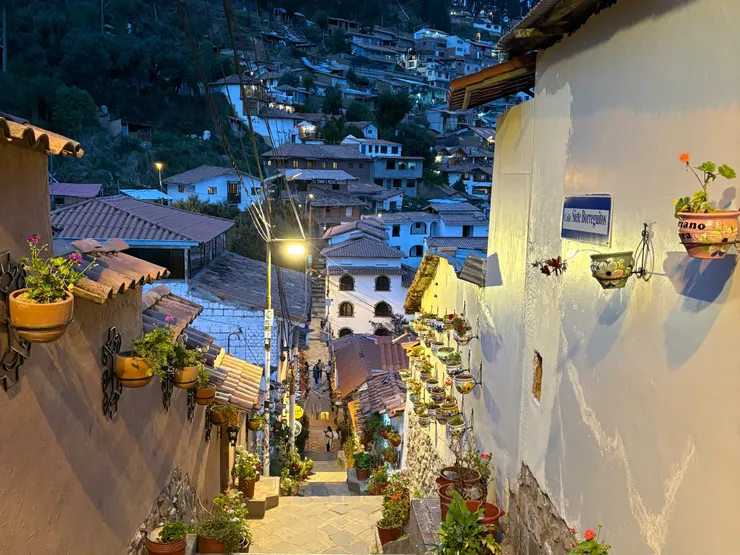 Calle 7 Borreguitos，山城小徑的感覺和九份好像