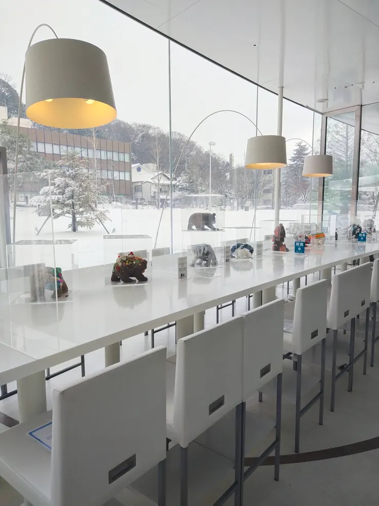 餐桌上也有藝術品