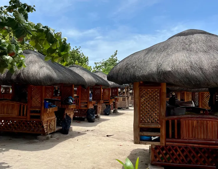 超美的小木屋沙灘