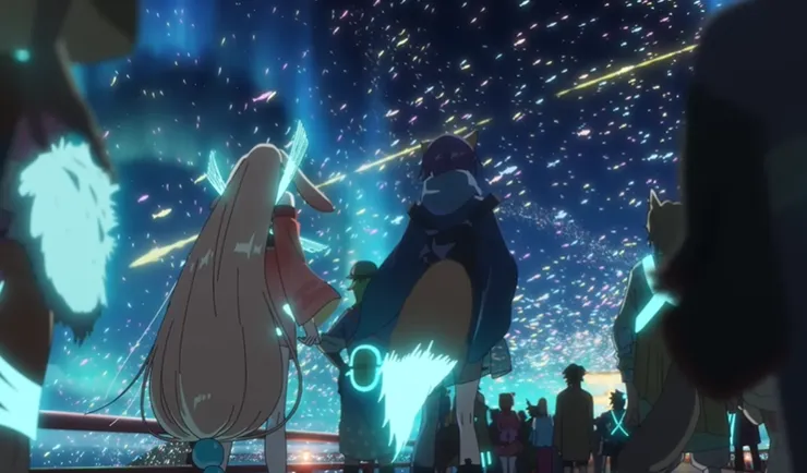 八千代的歌聲，跨過時間，再次傳達給彩葉。