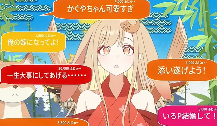 在彩葉的陪伴下，輝耀的人氣逐漸累積。