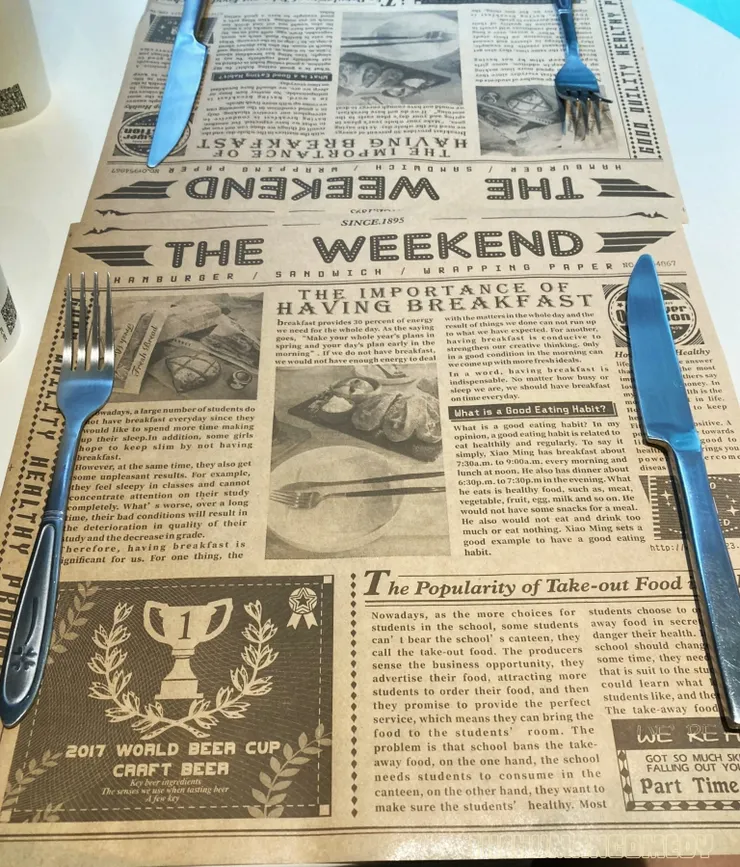 1975 Antique’s Cafe Tea Room｜店家提供的復古餐點，十分搭配店內氣氛