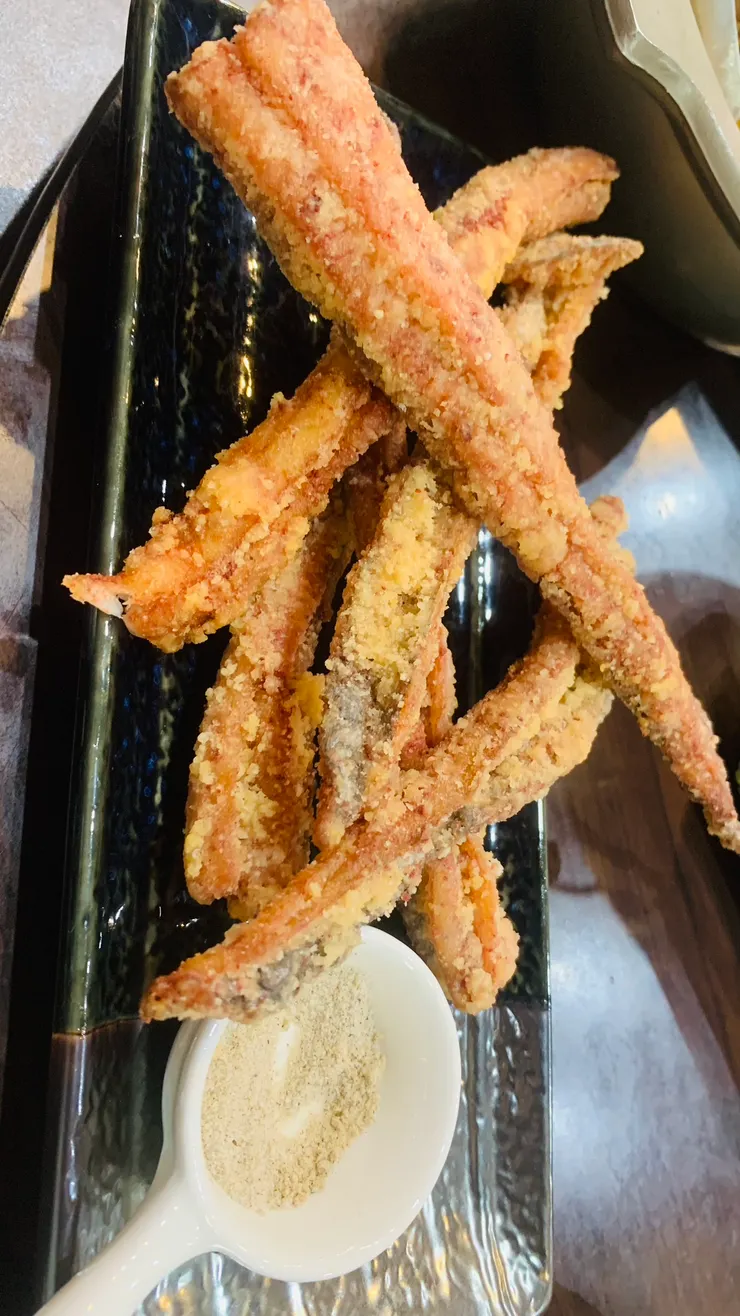 在嘴裡已經呈現卡茲卡茲的口感。