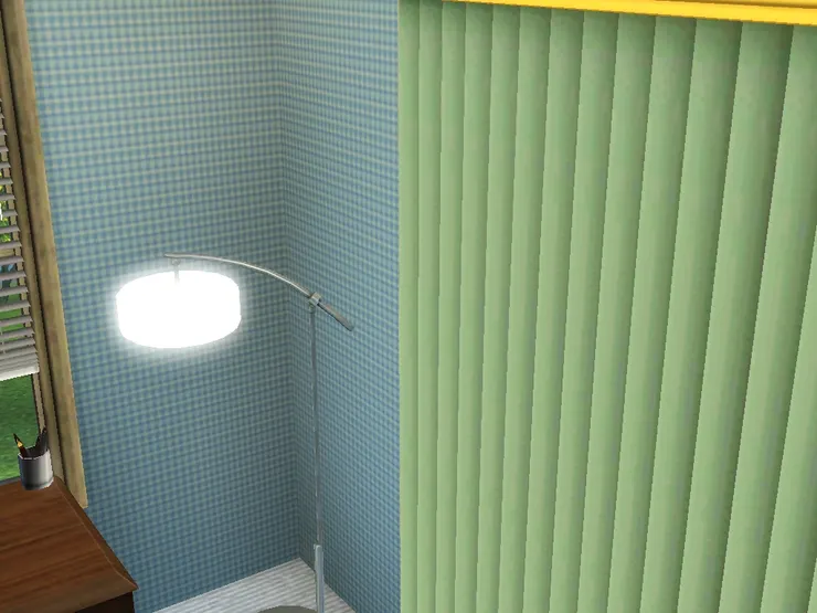 書房特意設計成安靜又能專心的感覺。