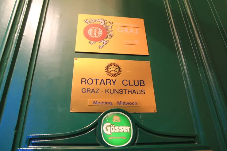 奧地利GRAZ格拉茲扶輪社與扶青團聚會地