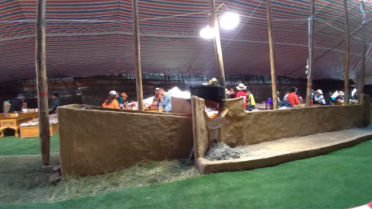 音樂祭旁邊的小吃攤