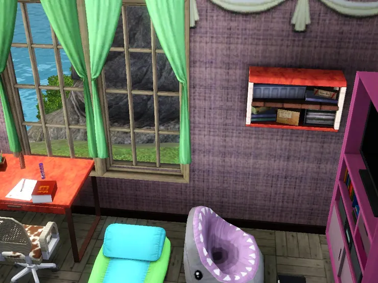 不放浮床的話房間其實挺大。