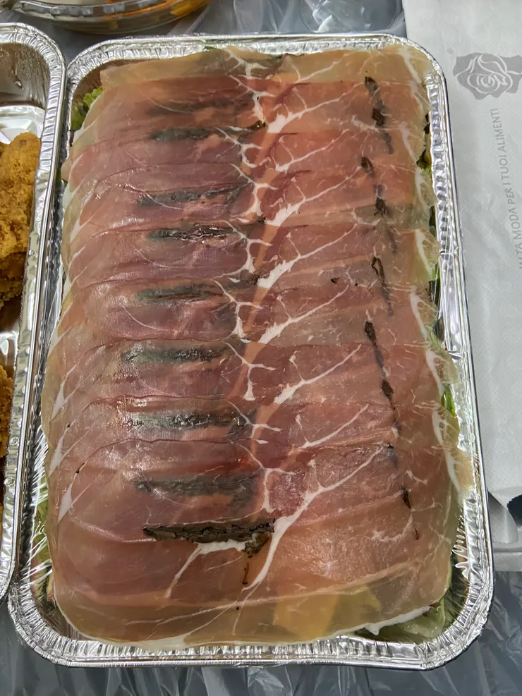 黑毛豬松露火腿無花果火箭菜沙律