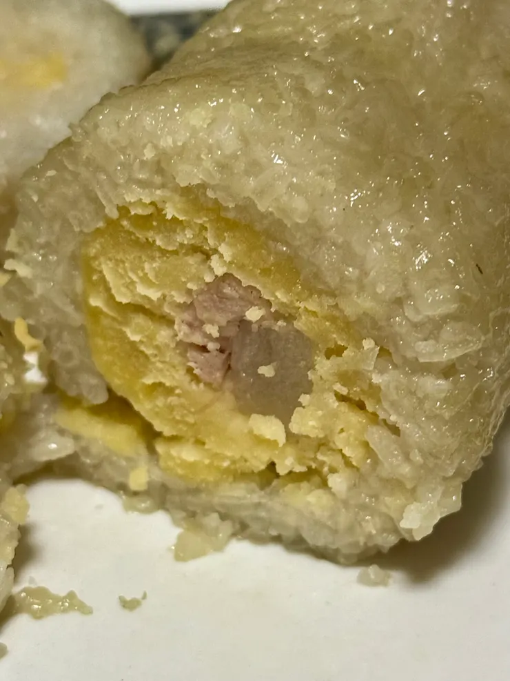 熟透軟糯的越南肉粽