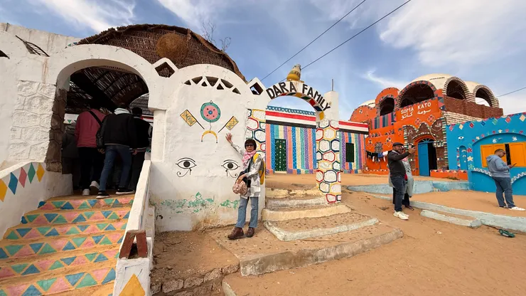 努比亞人的家小憩