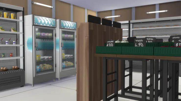 沒人留意的貨架背面。