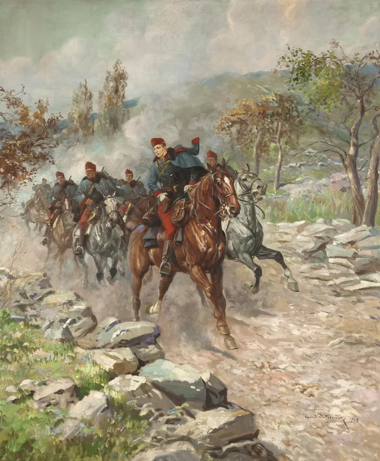 1915年的奧匈帝國龍騎兵,Leonard Wintorowski
