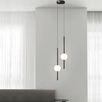 Black Pendant Light