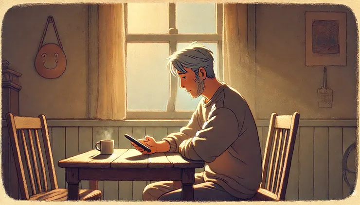 他不是卡在操作上,而是卡在怎麼開口。 有些技術學得來,但語言和自己之間,還要翻譯一陣子。