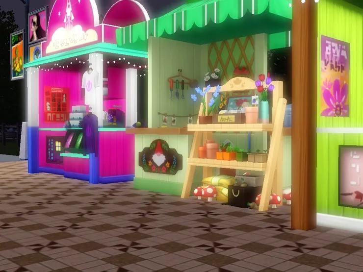 這家賣園藝用品和植物。麥可想讓設計師或有志創業者有地方出售自己產品。