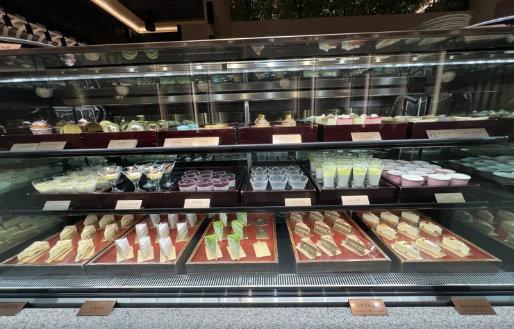 甜點控天堂，欣葉 NAGOMI 精緻甜點、起司蛋糕與日式和菓子櫃位