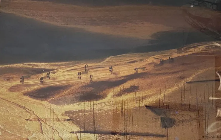 擺接堡秀朗平埔族： 外挖子社 漁獵子民"手叉網"