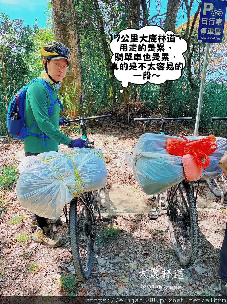 【大霸群峰4百岳。兩天一夜】觀霧大鹿林道東線騎越野單車/馬達