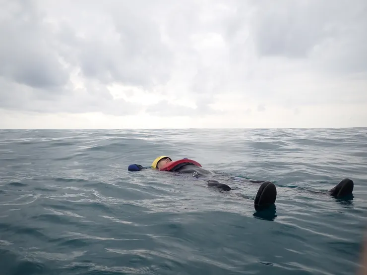 任由海流漂浮也別有一番風味