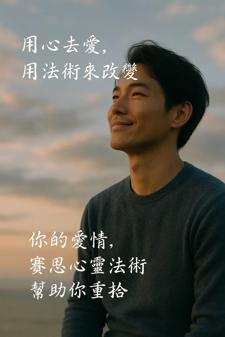 用心修復愛情,賽思心靈法術,情感修復和改變。