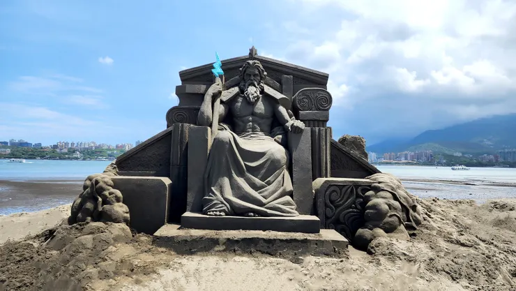 威嚴感十足的宙斯