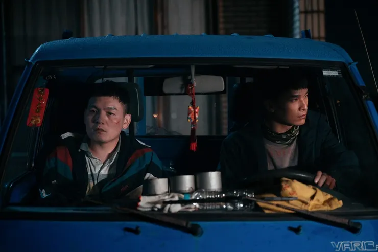 《死亡賭局》劇照，春風和黃奇斌都演得很好啊！