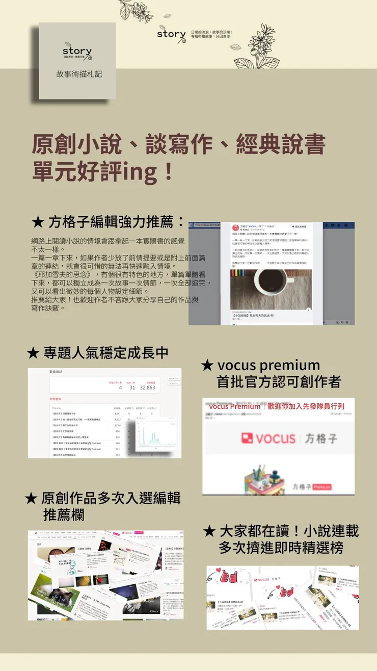 vocus｜新世代的創作平台