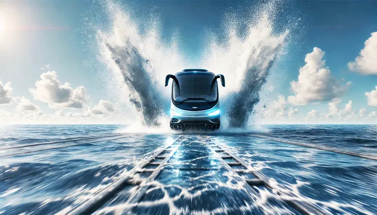 巴士衝入海中 - ChatGPT 