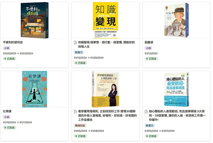 Gallery View 版面配置