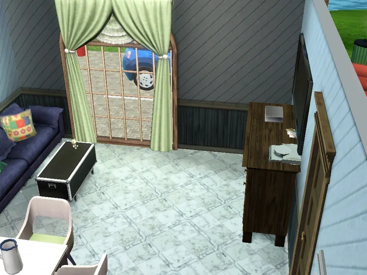 我一直都喜歡大理石地板，感覺高貴又容易打理。