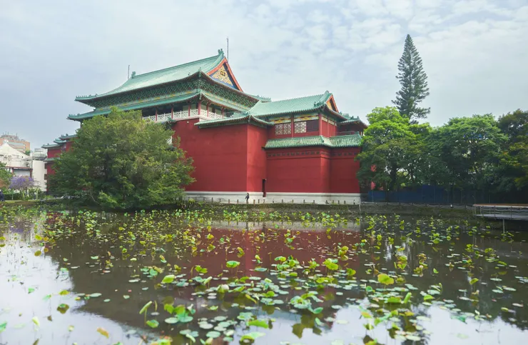 國立歷史博物館緊鄰台北植物園(圖片來源：國立歷史博物館)