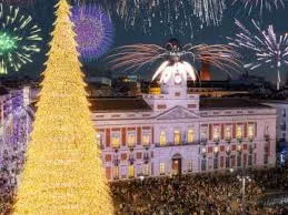 太陽門廣場的跨年，圖片取自網路