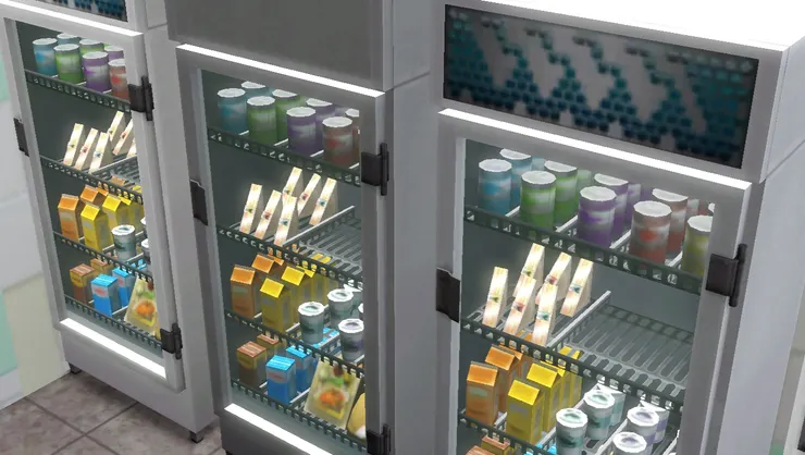 除了飲品，還有三文治和雪糕等，選擇很多。