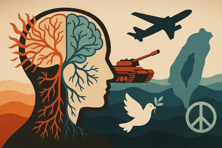 《院論》從自律神經看兩岸關係：臺海生存的「安和基礎」（圖：使用AI工具生成）