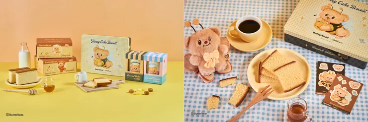 圖說:Butterbear活動期間供應伴手禮。(資料來源:加州椰子集團)