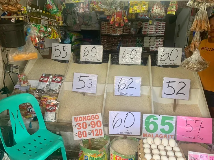 各種米都有賣，蓬萊米都有喔