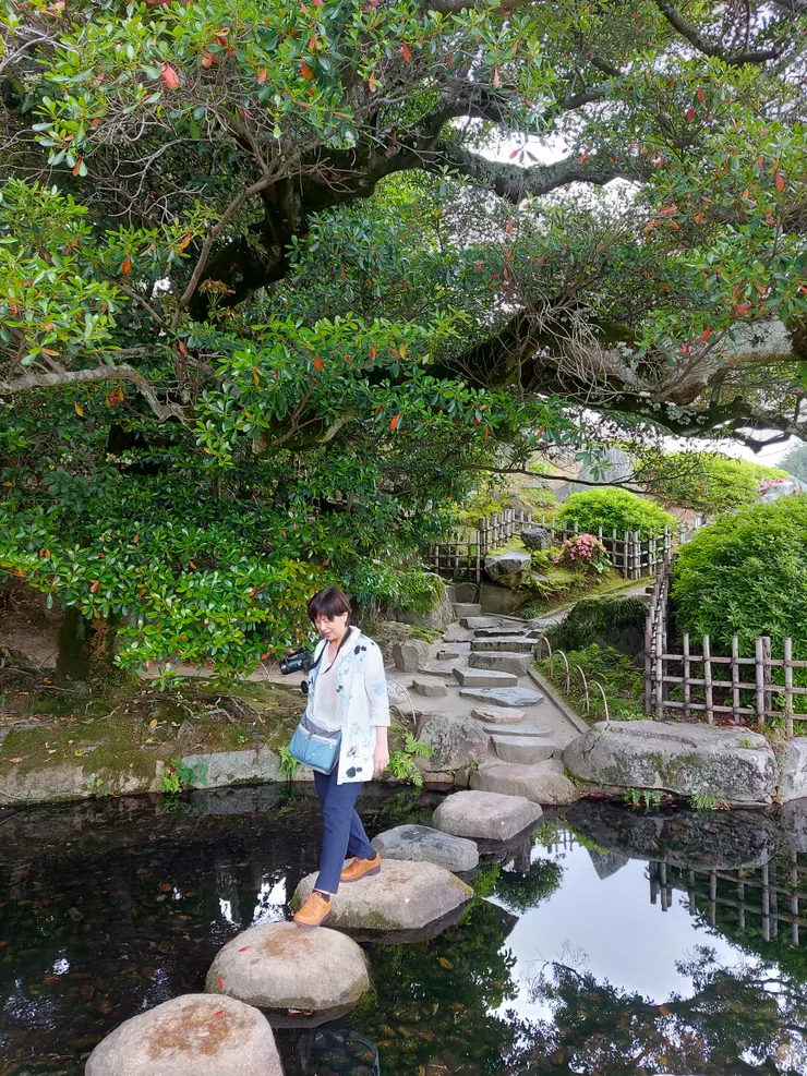 唯心山通往流店的水上步道