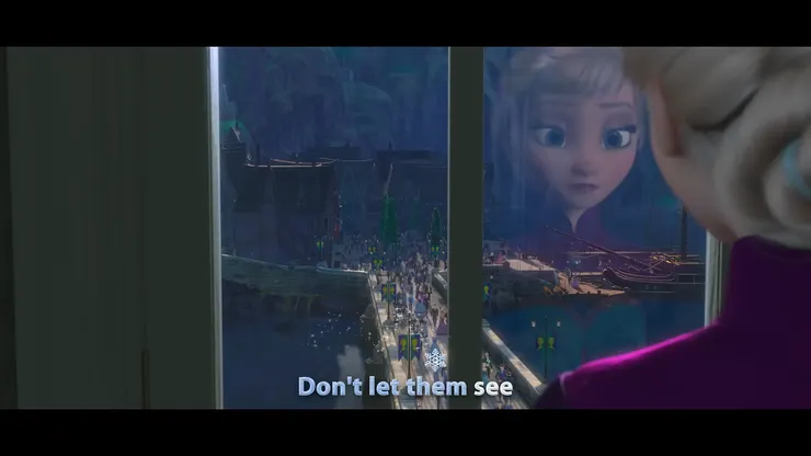 Elsa in For the First Time in Forever