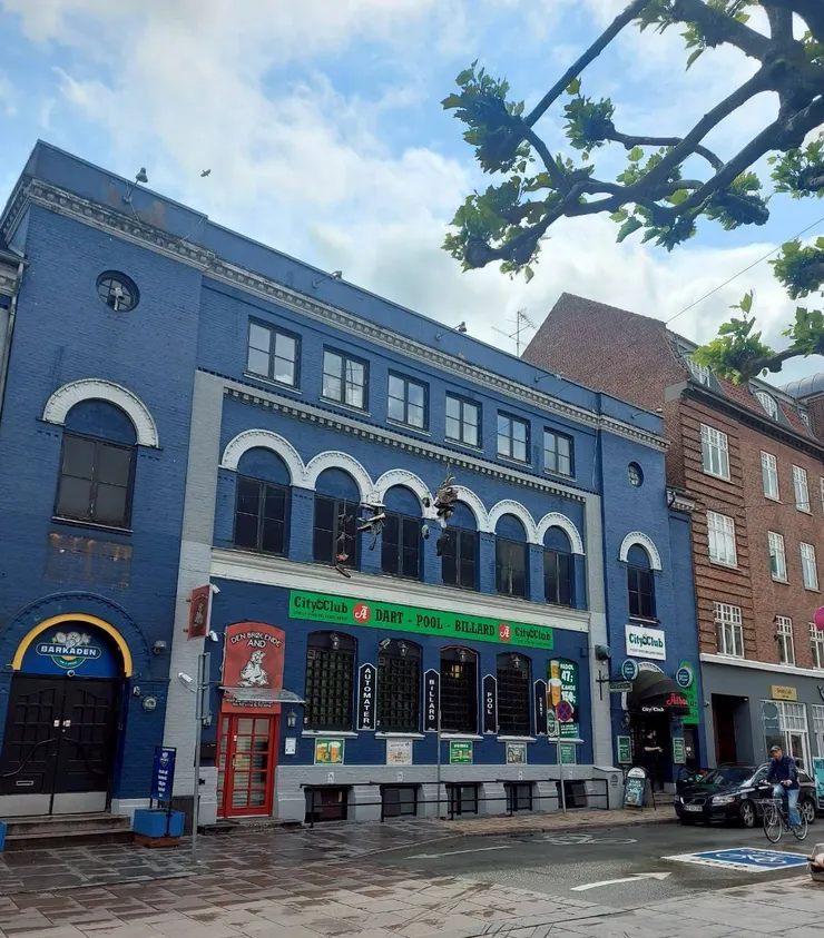 童話色彩的巷弄街景