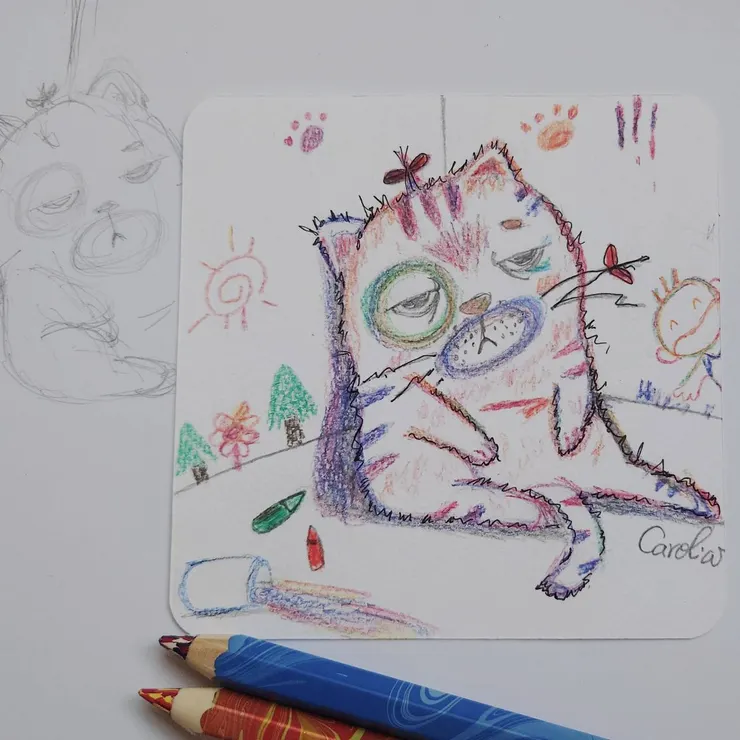 開學了喵 by Carol.w