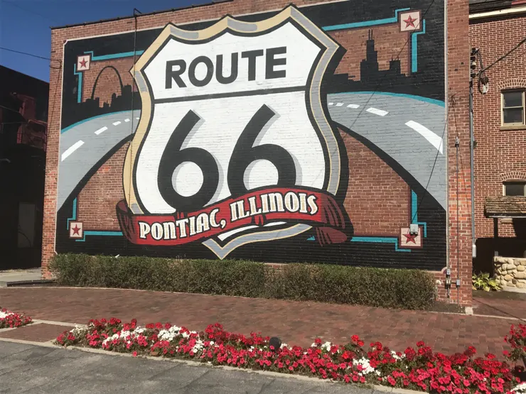 美國經典66公路系列伊利諾州龐蒂亞克小鎮Pontiac