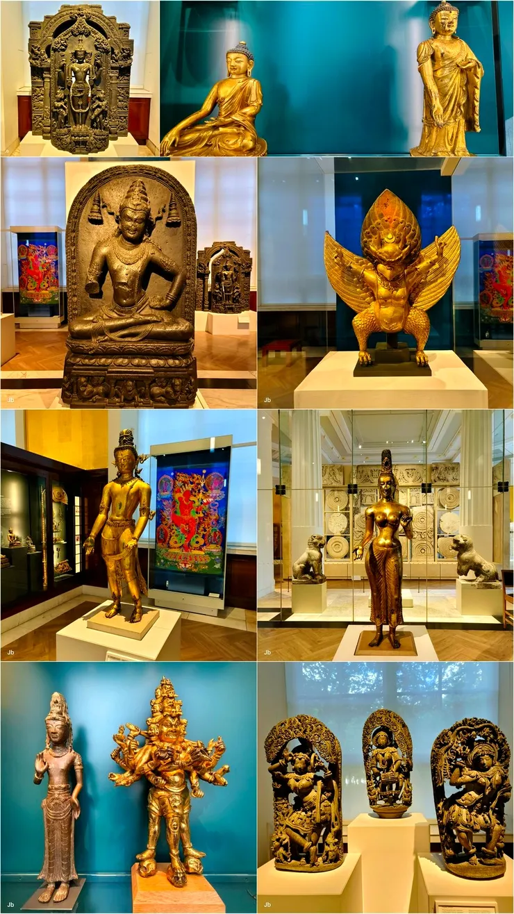 【中國與南亞展室！各式館藏。】